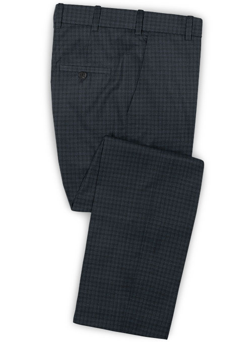 Napolean Mill Blue Wool  Suit