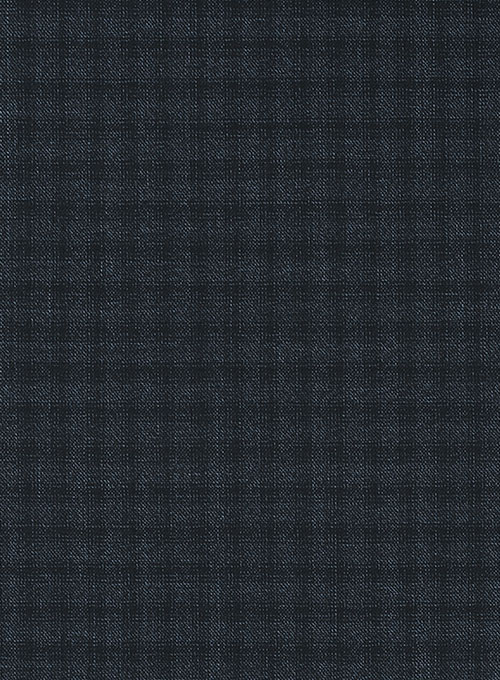 Napolean Mill Blue Wool  Suit
