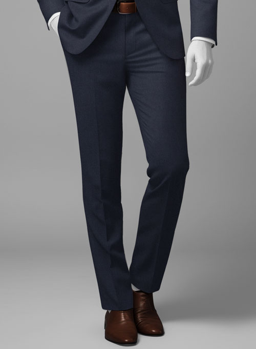 Napolean Navy Blue Wool Suit