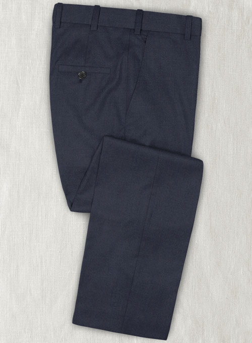 Napolean Navy Blue Wool Suit