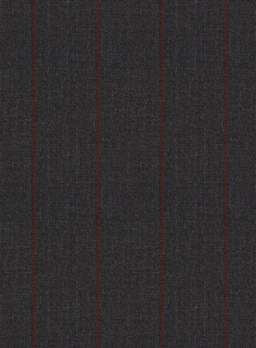 Napolean Rodrio Charcoal Wool Suit