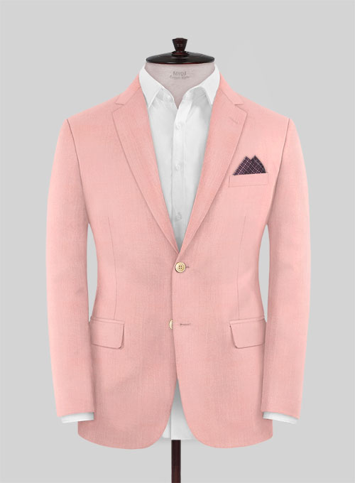 Napolean Runway Pink Wool Suit - Click Image to Close