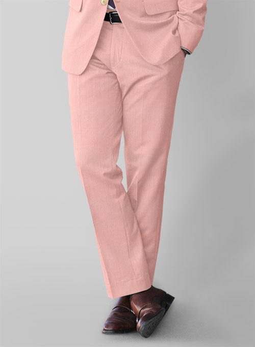 Napolean Runway Pink Wool Suit