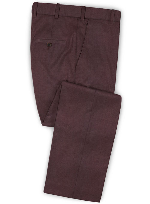 Napolean Wine Wool Suit