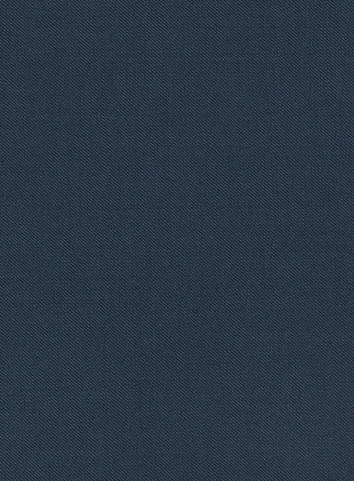 Napolean Flat Blue Wool Suit