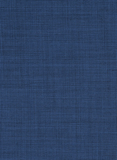 Napolean Nailhead Blue Wool Suit