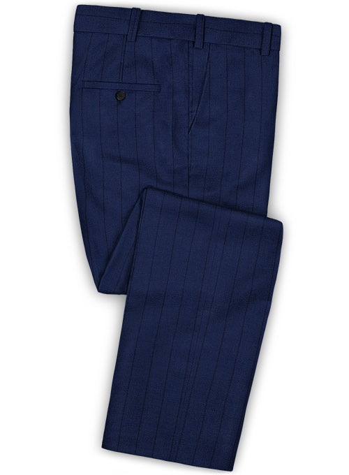 Napolean Rodrio Royal Blue Wool Suit