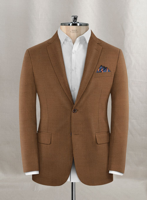 Napolean Rust Wool Suit
