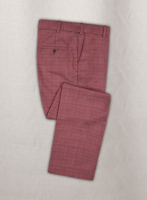 Napolean Tonia Red Wool Suit