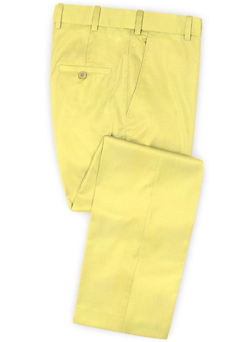 Napolean Yellow Wool Suit - Click Image to Close
