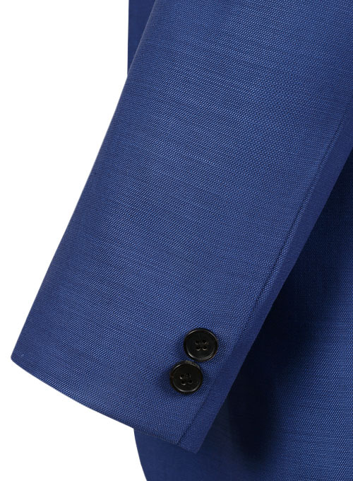 Napolean Rosso Blue Wool Suit