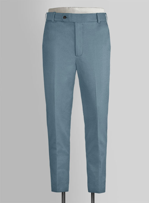 Nord Blue Feather Cotton Canvas Stretch Suit - Click Image to Close