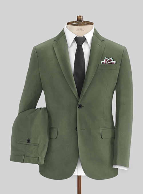 Stylish Dark Green Olive Green Suit Men Set For Weddings And Casual Wear  Slim Fit Jacket And Pants, Customizable Groom Tuxedo Luxury 230404 From  Quan03, $59 | DHgate.Com