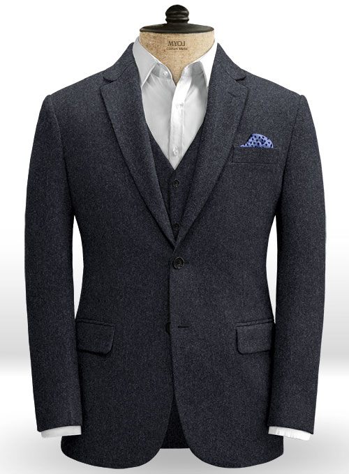 Oxford Blue Tweed Suit