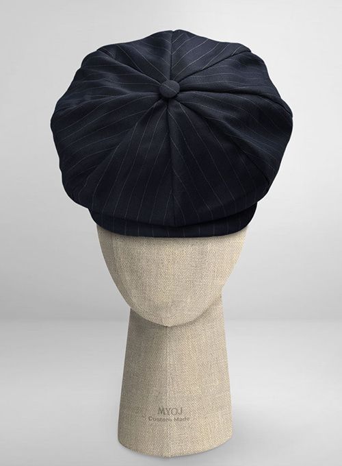 Thomas Shelby Peaky Blinders Blue Wool Newsboy Cap