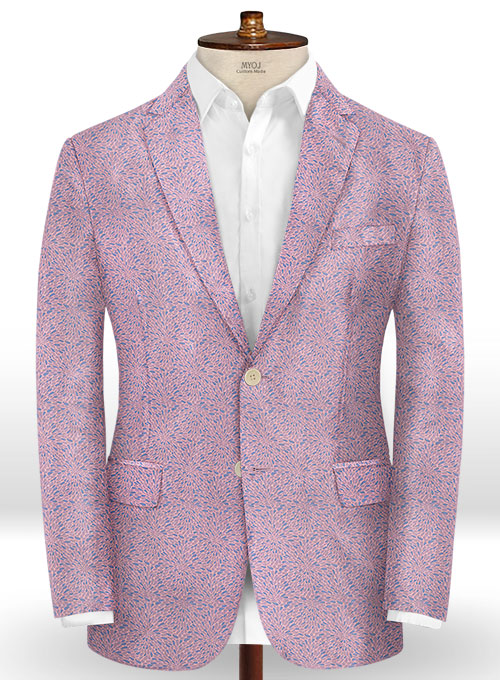 Perlo Lavender Wool Suit