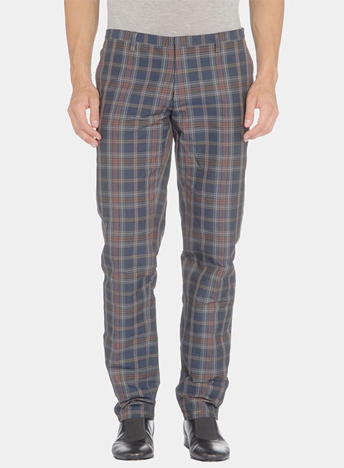 plaid grey pants