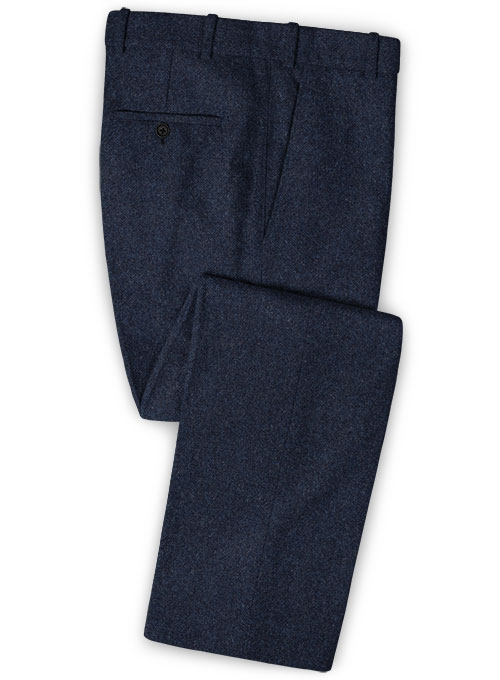 Playman Blue Denim Tweed Suit - Click Image to Close