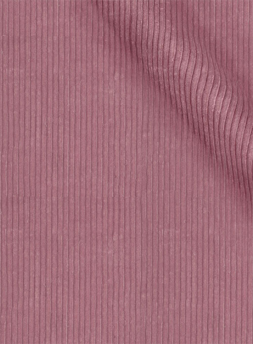 Pink Opera Thick Stretch Corduroy Suit