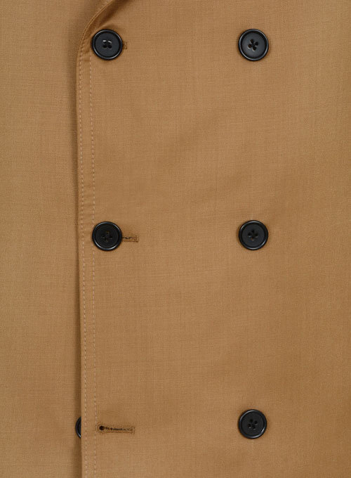 Power Tan Wool Camry Style Jacket
