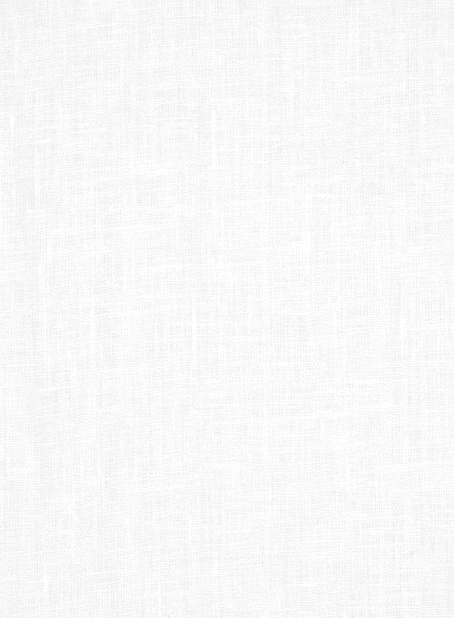 Linen Tie - Pure White - Click Image to Close