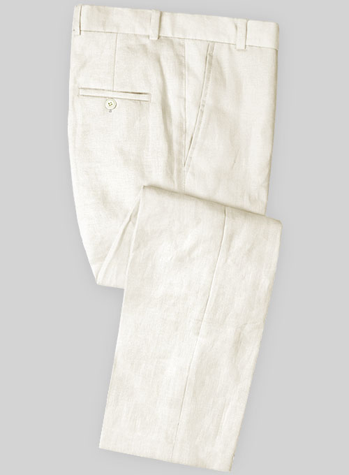 Pure Natural Linen Suit - Click Image to Close