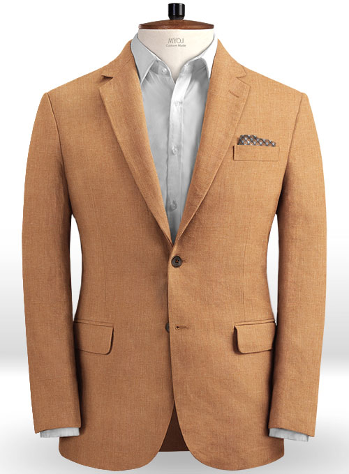 Pure Zod Orange Linen Suit