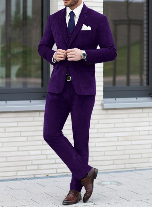 Purple Velvet Suit - Click Image to Close