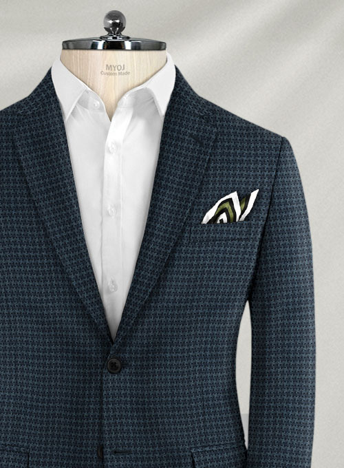 Reda Blue Cerez Tweed Suit - Click Image to Close