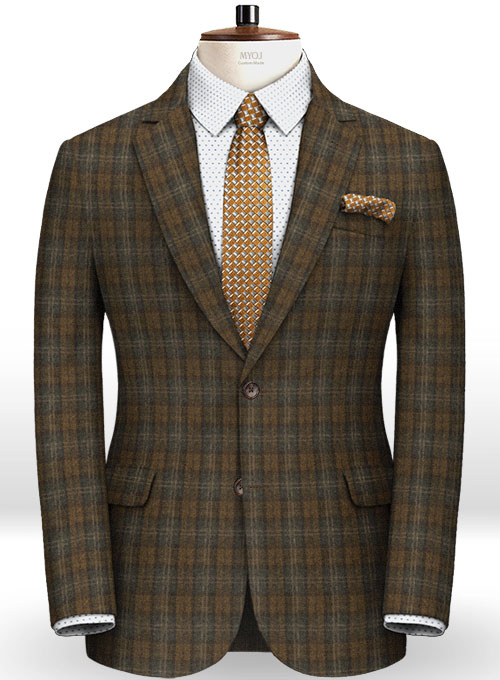 Reda Combo Checks Pure Wool Suit