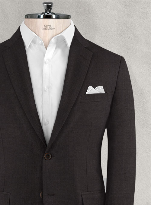 Reda Dark Raisin Wool Suit - Click Image to Close