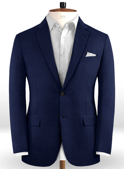 Reda Gem Blue Pure Wool Suit - Click Image to Close