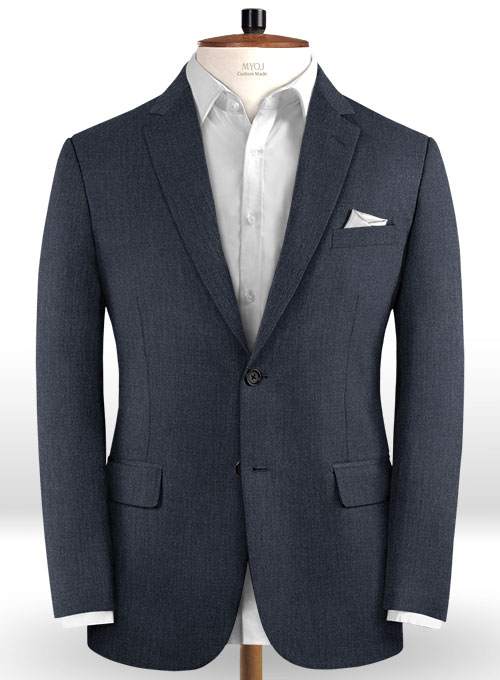 Reda Indigo Blue Pure Wool Suit