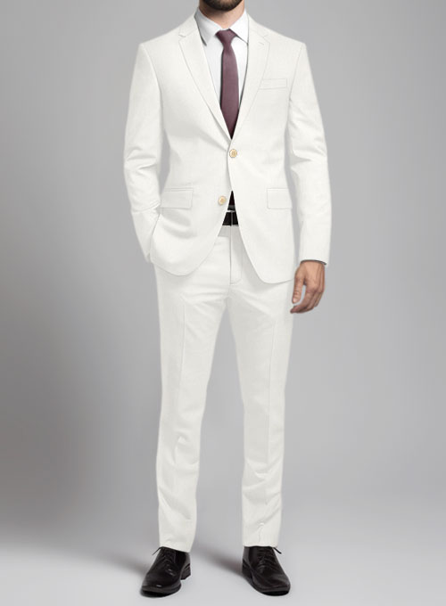 Reda Ivory Pure Wool Suit