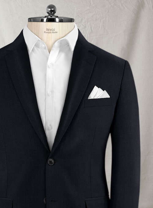 Reda Midnight Blue Wool Suit - Click Image to Close