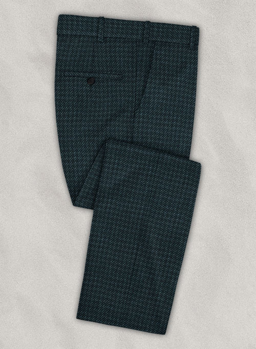 Reda Dark Teal Tweed Suit - Click Image to Close