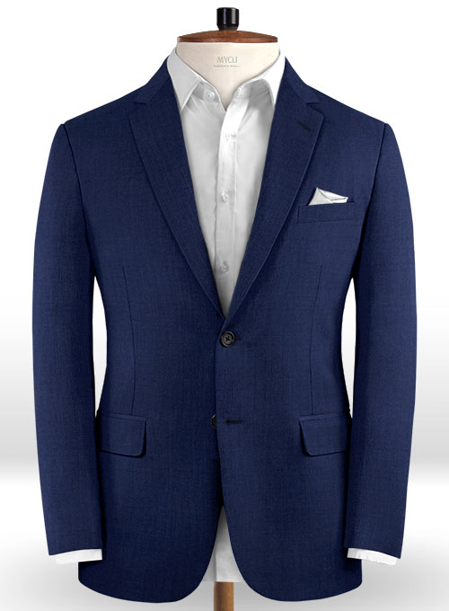 Reda Royal Blue Pure Wool Suit