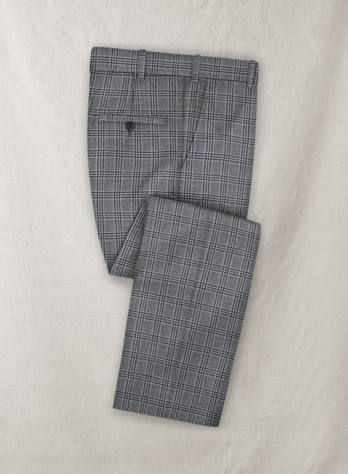 Reda Stobal Blue Gray Wool Suit