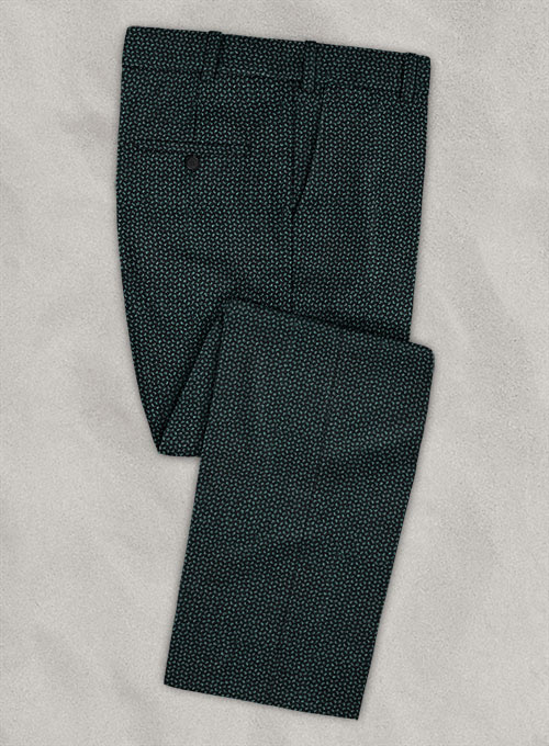 Reda Teal Blue Quini Tweed Suit - Click Image to Close