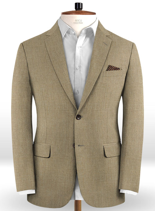 Reda Worsted Beige Pure Wool Suit - Click Image to Close