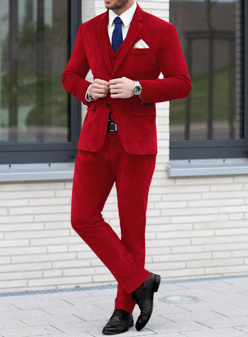 Red Velvet Suit