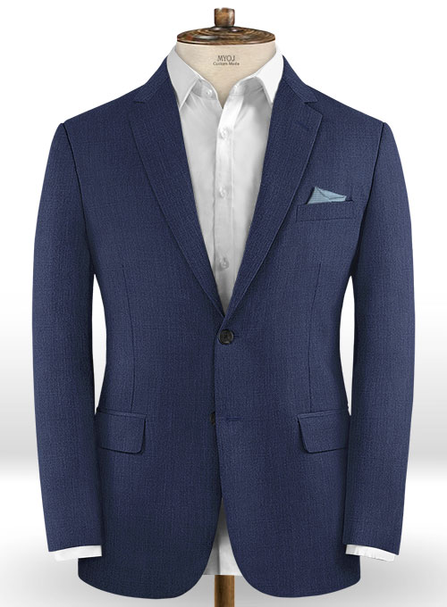 Regency Blue Wool Suit