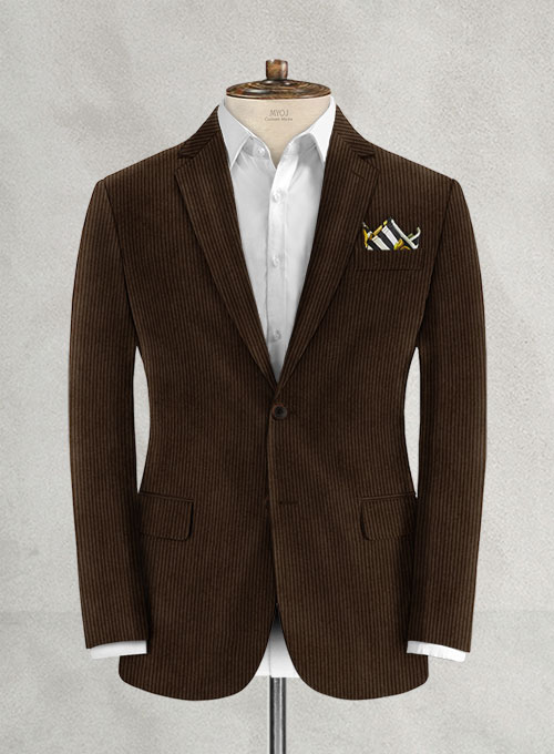 Rich Brown Corduroy Suit