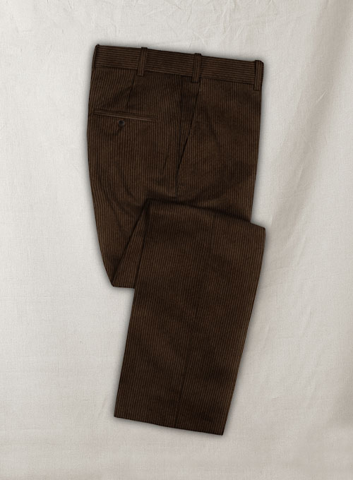 Rich Brown Corduroy Suit