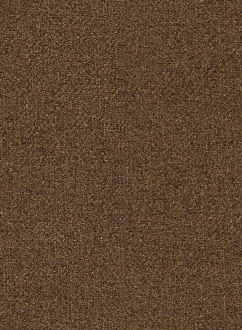 Royal Brown Heavy Tweed Overcoat