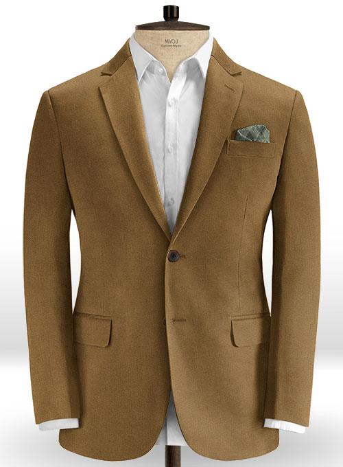 Rust Stretch Chino Suit