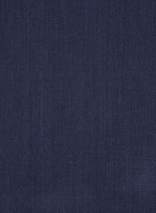 Scabal Indigo Wool Suit - Click Image to Close