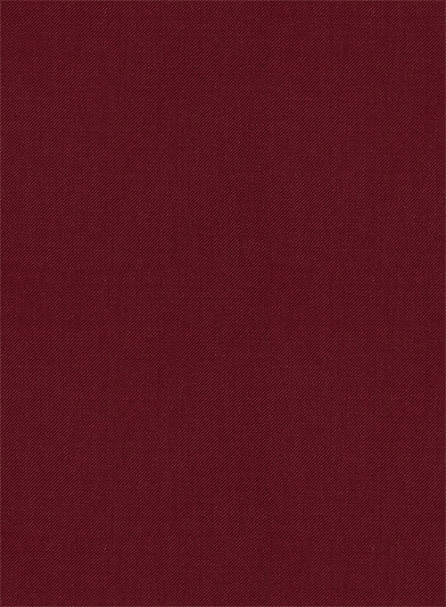 Scabal Maroon Wool Suit - Click Image to Close
