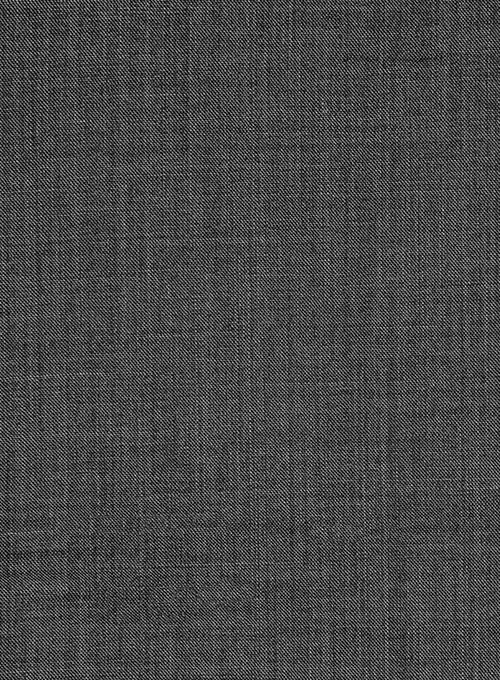 Sharkskin Gray Wool Suit