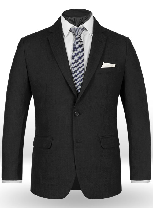 Signature Black Pure Wool Suit